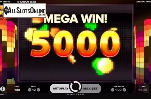Mega win. Twin Spin Deluxe from NetEnt