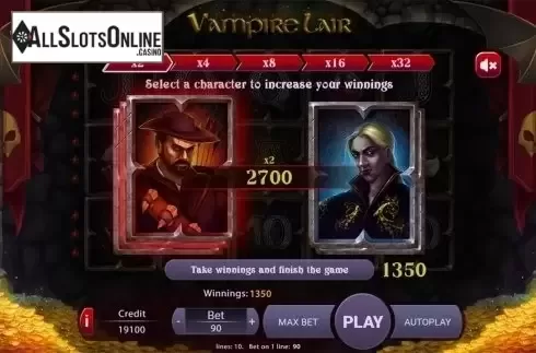Game workflow 4. Vampire Lair from X Play