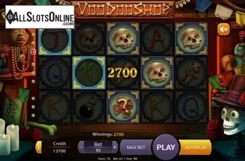 Game workflow . Voodoo Shop from X Play