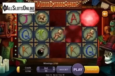 Game workflow 2. Voodoo Shop from X Play