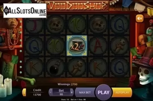 Game workflow 3. Voodoo Shop from X Play