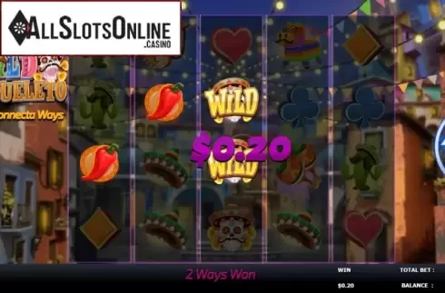 Win Screen 2. Wild Esqueleto from Boomerang Studios