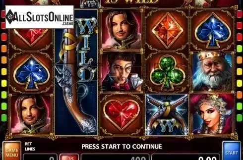 Screen3. Wild Pistols from Casino Technology
