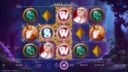 Wilderland slot screenshot 1