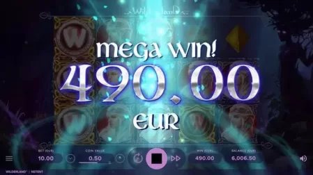 Wilderland slot screenshot 2