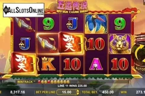 Win screen 1. Wu Yun Thuan Shuo from Aspect Gaming