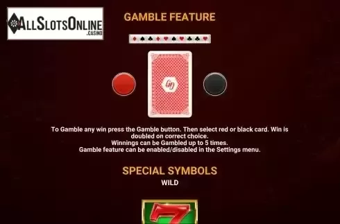Risk Double Up Screen