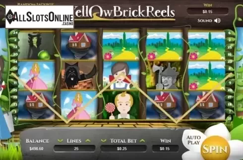 Win screen 2. Yellow Brick from Arrows Edge
