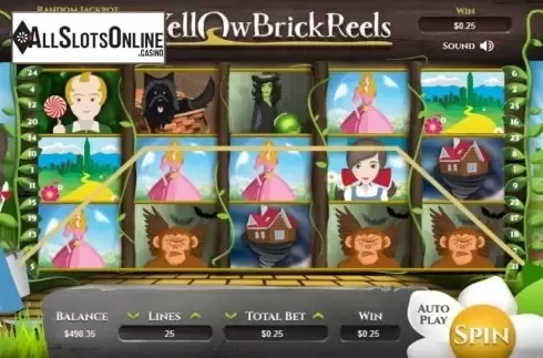Win screen 3. Yellow Brick from Arrows Edge