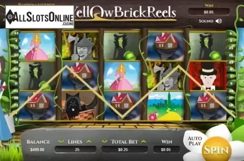 Win screen 1. Yellow Brick from Arrows Edge