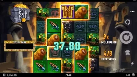 Amazon Lost Gold slot screenshot 6