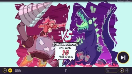 Bubblegum and Robo slot screenshot 3