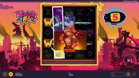 Bubblegum and Robo slot screenshot 5