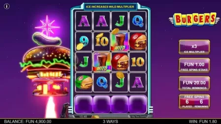 Burgers slot screenshot 4