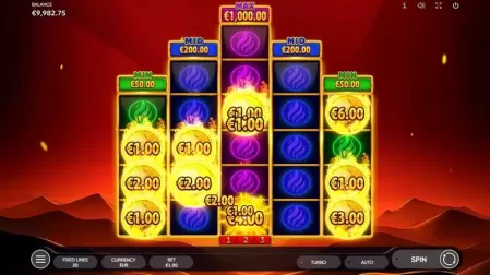 Burning Coins 20 slot screenshot 5