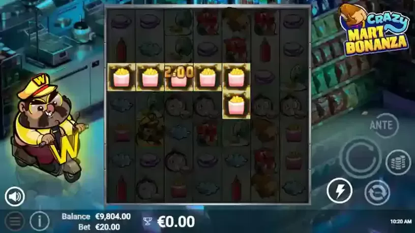Crazy Mart Bonanza slot screenshot 5