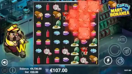Crazy Mart Bonanza slot screenshot 3