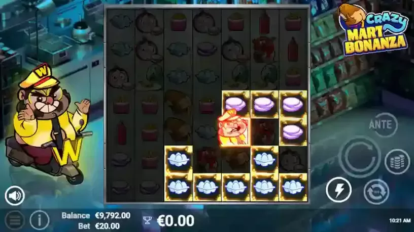Crazy Mart Bonanza slot screenshot 4