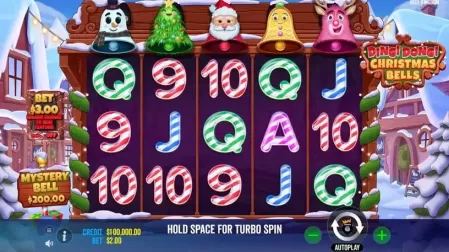 Ding Dong Christmas Bells slot screenshot 1
