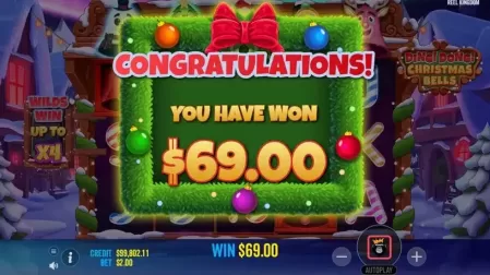 Ding Dong Christmas Bells slot screenshot 5