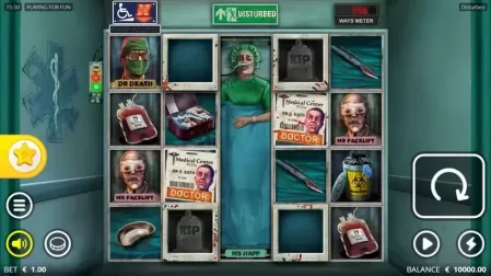 Disturbed slot screenshot 1
