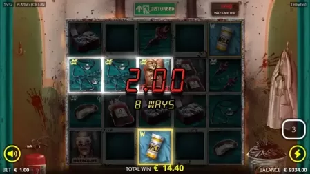 Disturbed slot screenshot 3