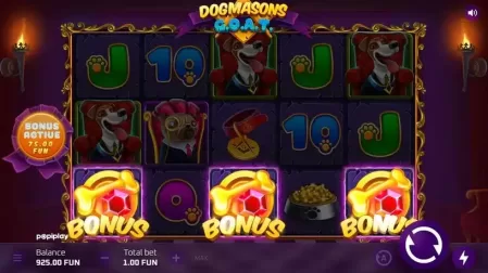 Dogmasons GOAT slot screenshot 2