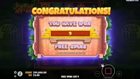 Fortune Hit’n Roll slot screenshot 3