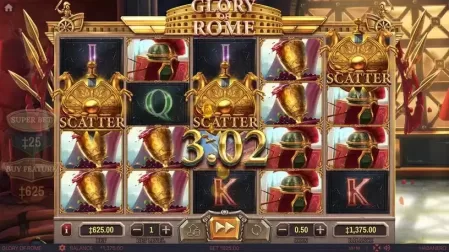 Glory Of Rome slot screenshot 2