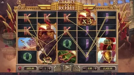 Glory Of Rome slot screenshot 5
