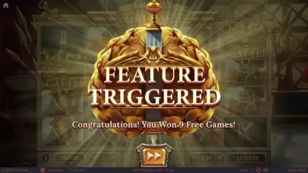 Glory Of Rome slot screenshot 3