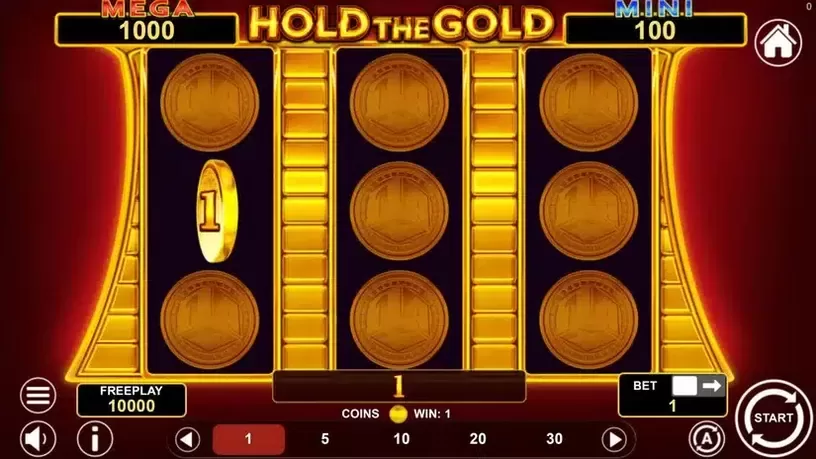 Hold The Gold slot screenshot 2