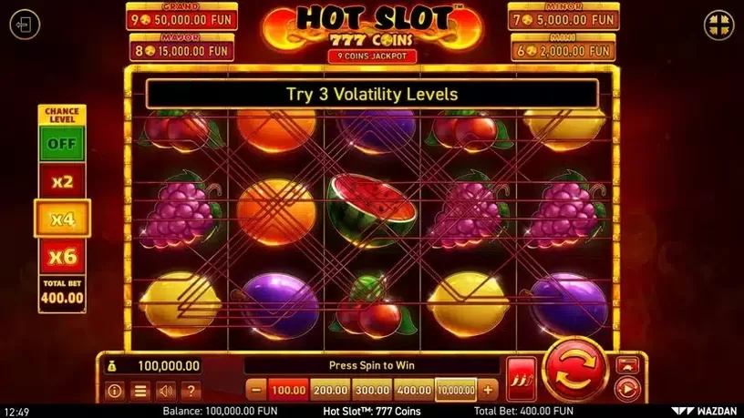 Hot Slot™: 777 Coins slot screenshot
