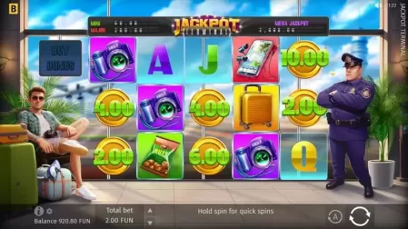 Jackpot Terminal slot screenshot 2