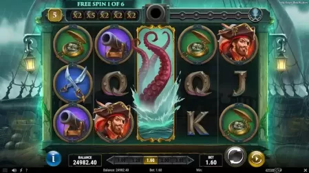 Jolly Roger Wild Kraken slot screenshot 6