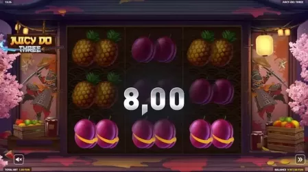 Juicy Do Three slot screenshot 3