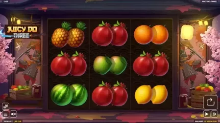 Juicy Do Three slot screenshot 1