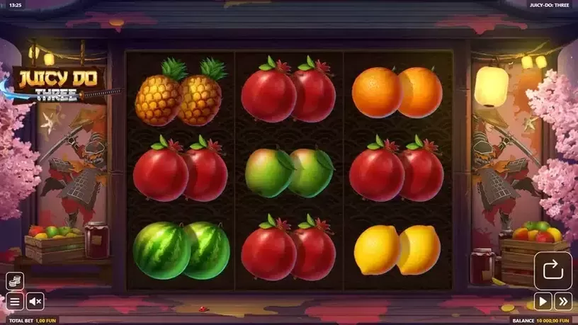 Juicy Do Three slot screenshot 1