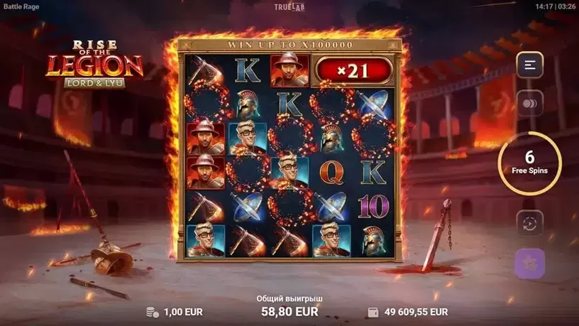 Lord & Lyu Rise of the Legion slot screenshot