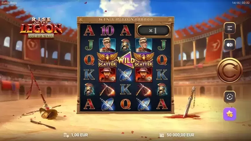 Lord & Lyu Rise of the Legion slot screenshot
