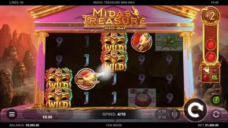 Midas Treasure Mini-Max slot screenshot 4