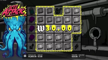 Octo Attack slot screenshot 6