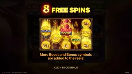 Pirate Chest: Hold and Win slot screenshot 4