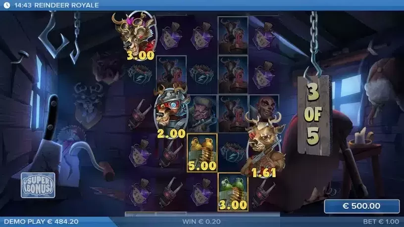 Reindeer Royale slot screenshot 6