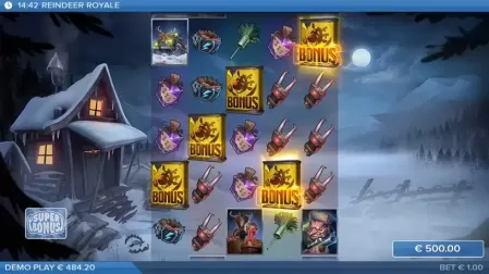 Reindeer Royale slot screenshot 3