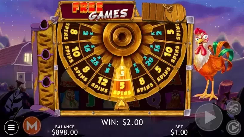 Rooster’s Revenge slot screenshot 4