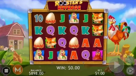 Rooster’s Revenge slot screenshot 2