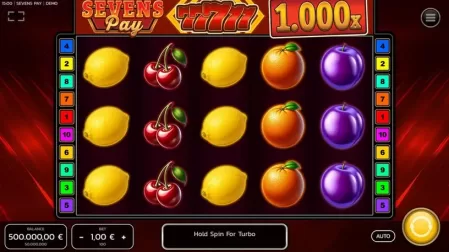 Sevens Pay slot screenshot 1