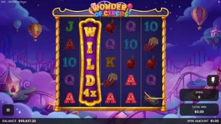 Wonder of Circus slot screenshot 6