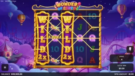 Wonder of Circus slot screenshot 5
